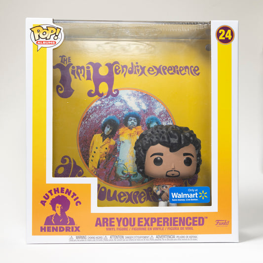 Funko Pop 24 Jimi Hendrix Are You Experienced" Walmart Exclusive Albums