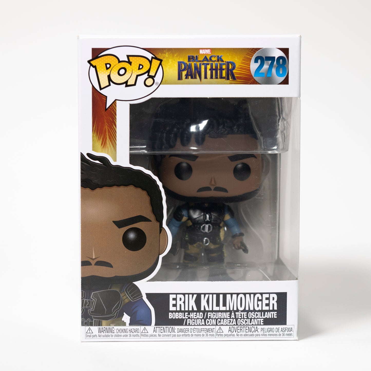 Funko Pop Marvel Black Panther 278 Erik Killmonger