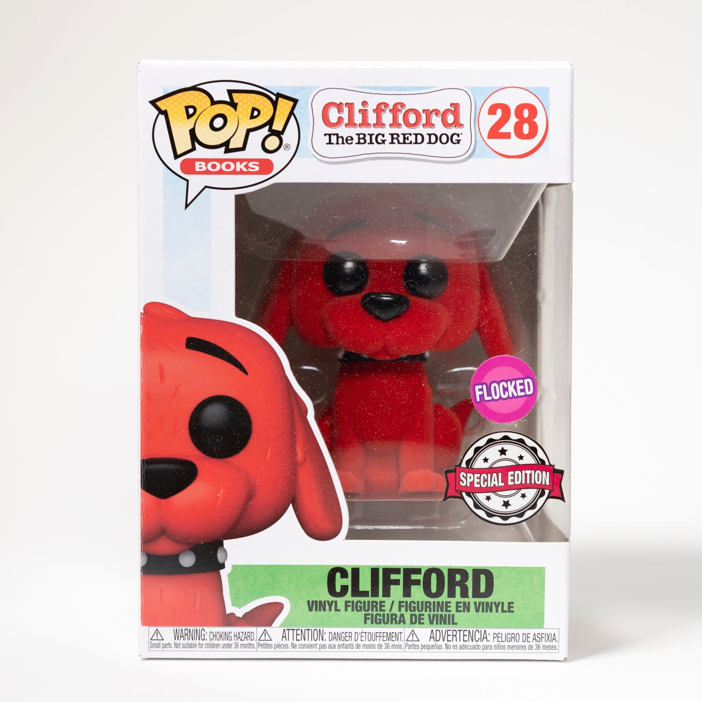 Funko Pop Movies 28 Clifford Special Edition Flocked