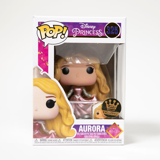 Funko Pop Disney Princess 325 Aurora Funko Exclusive with enamel pin