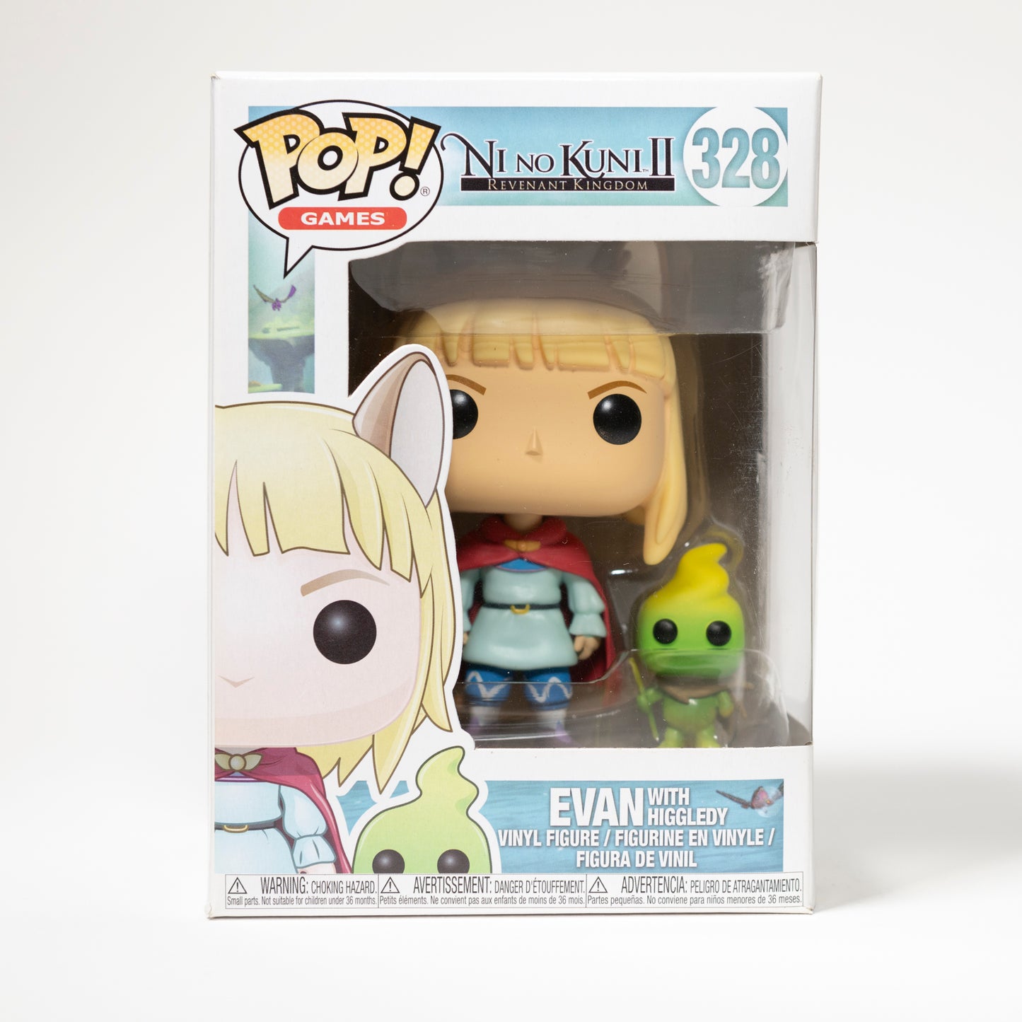 Funko Pop Games Ni no Kuni II 328 Evan with Higgledy