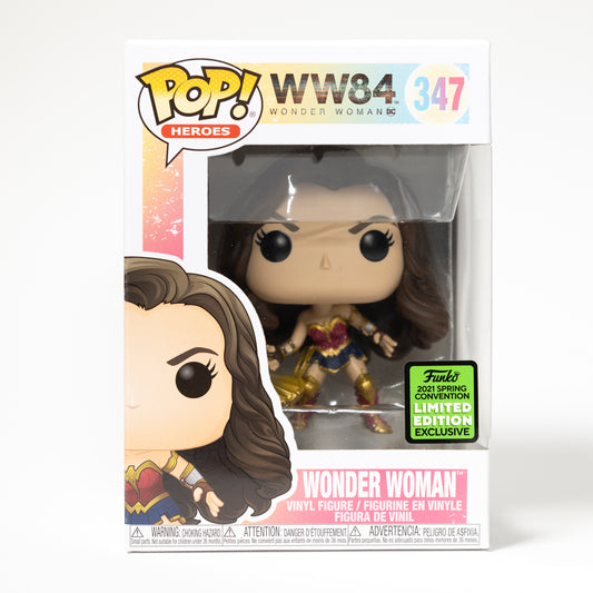 Funko Pop DC Wonder Woman 347 Wonder Woman (WW84) 2021 Spring Convention Exclusive Limited Edition