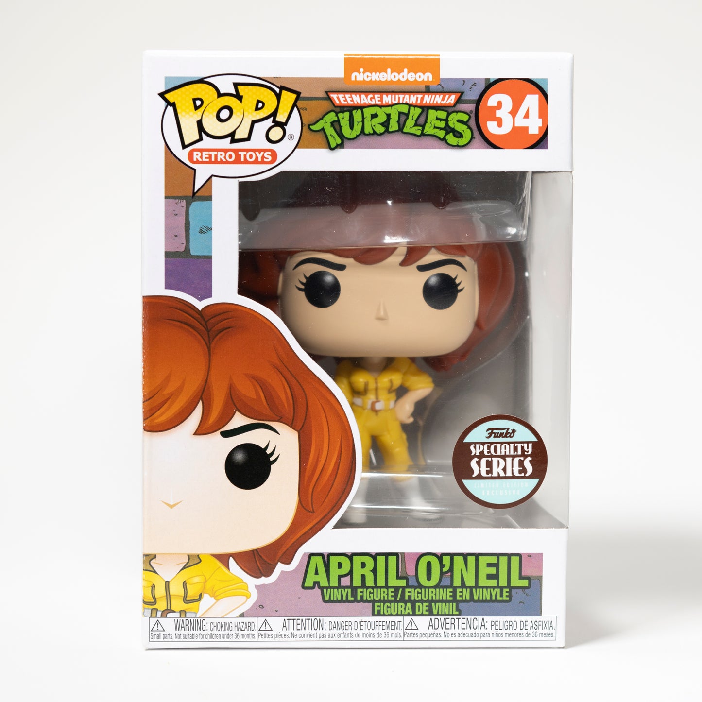 Funko Pop TMNT Teenage Mutant Ninja Turtles 34 April O’Neil Funko Specialty Series Exclusive