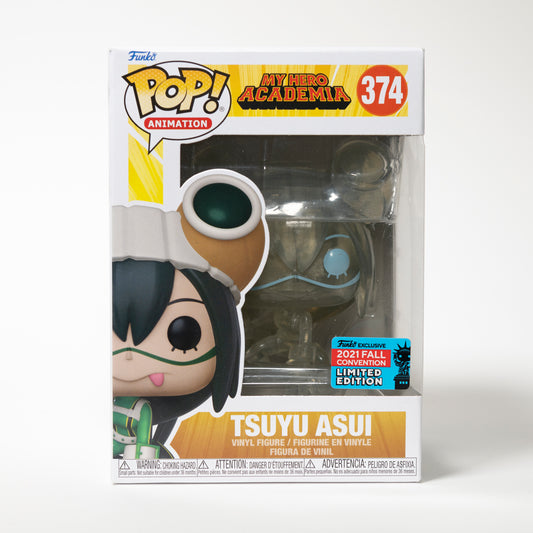 Funko Pop My Hero Academia 374 Tsuyu Asui 2021 Fall Convention Exclusive Limited Edition