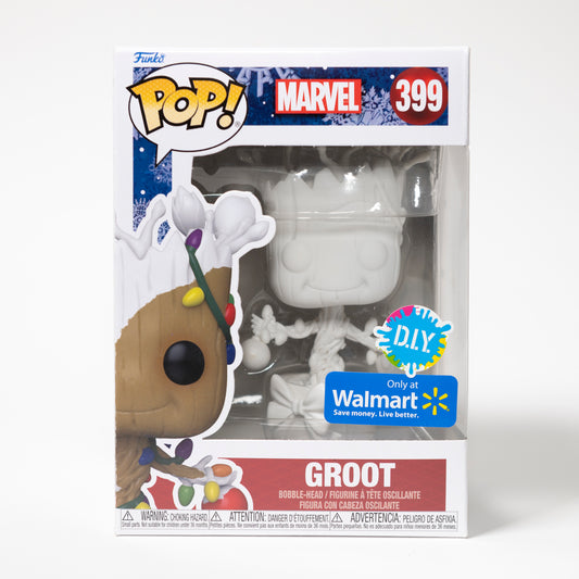 Funko Pop Marvel Guardians of the Galaxy 399 Groot Walmart Exclusive D.I.Y.