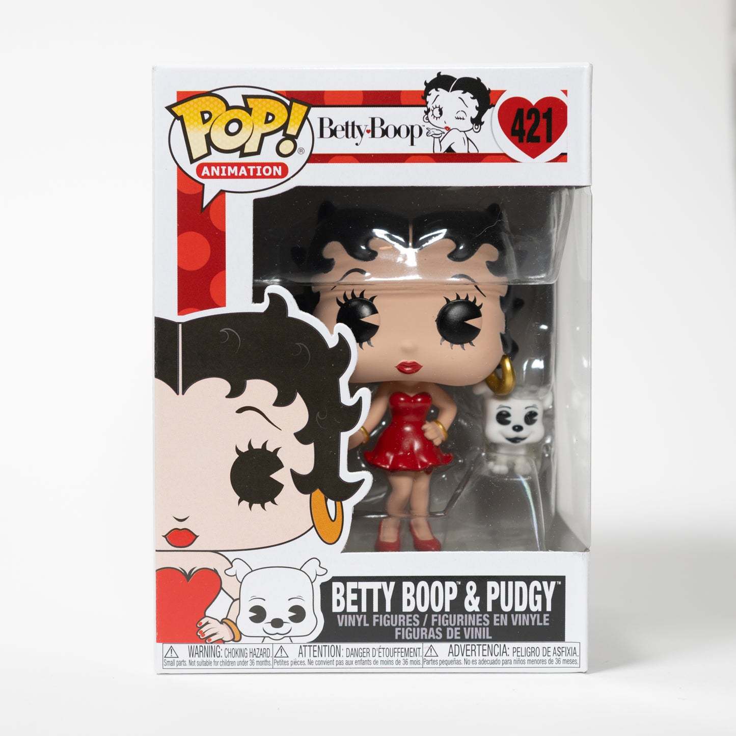 Funko Pop 421 Betty Boop & Pudgy