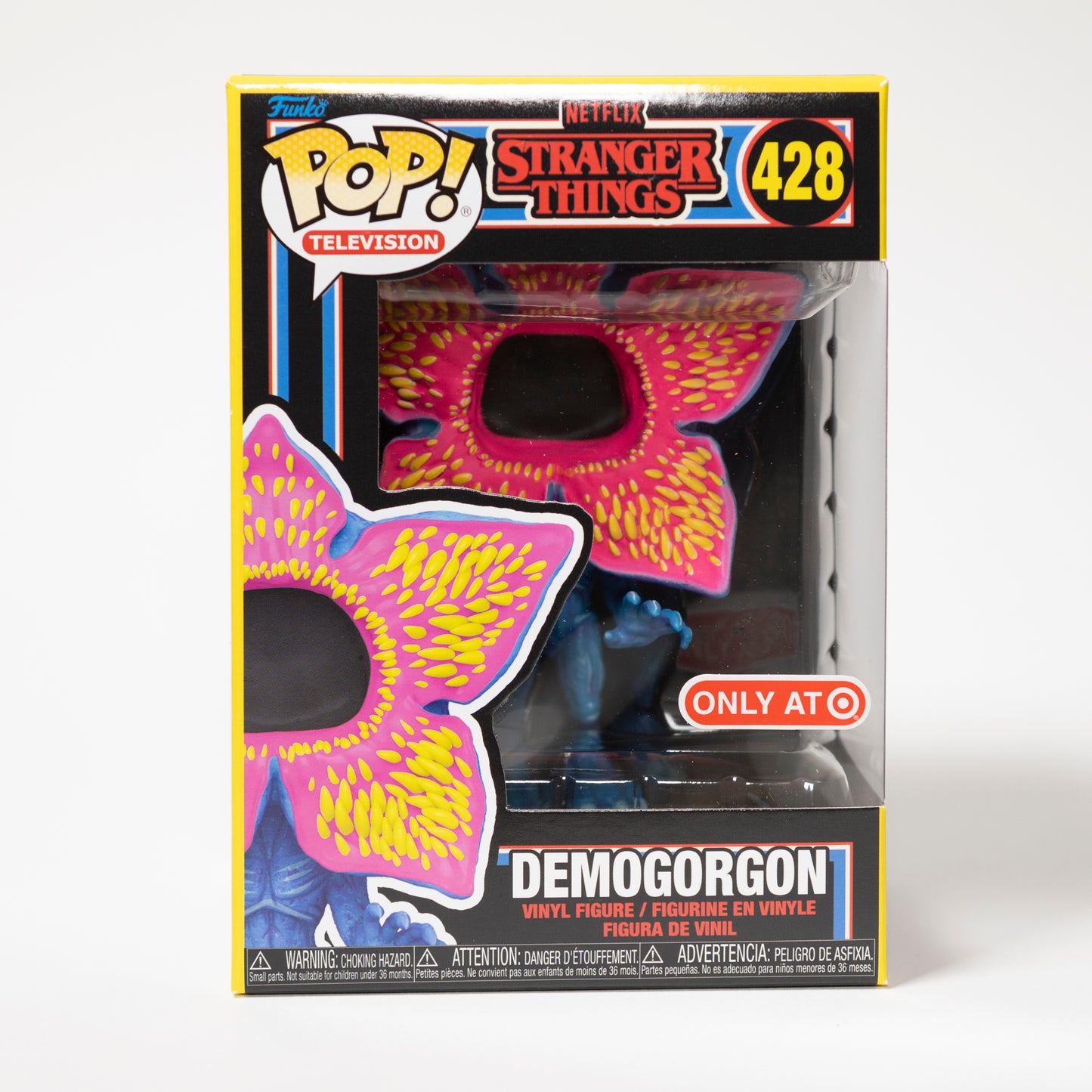 Funko Pop Stranger Things 428 Demogorgon Target Exclusive Black Light