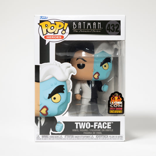 Funko Pop Batman 432 Two-Face L.A. Comic Con 2021 Show Exclusive