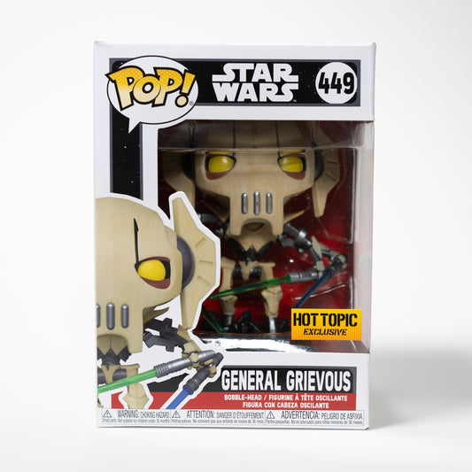 Funko Pop Star Wars 449 General Grievous Hot Topic Exclusive