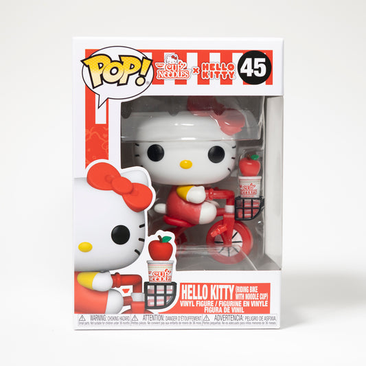 Funko Pop Hello Kitty 45 Hello Kitty (Riding Bike with Noodle Cup)