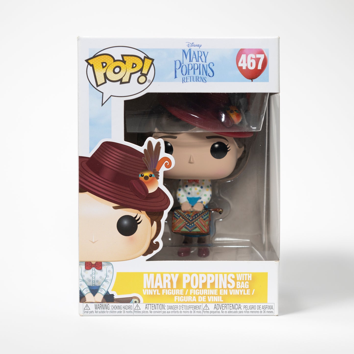 Funko Pop Movies Disney Mary Poppins Returns 467 Mary Poppins with Bag