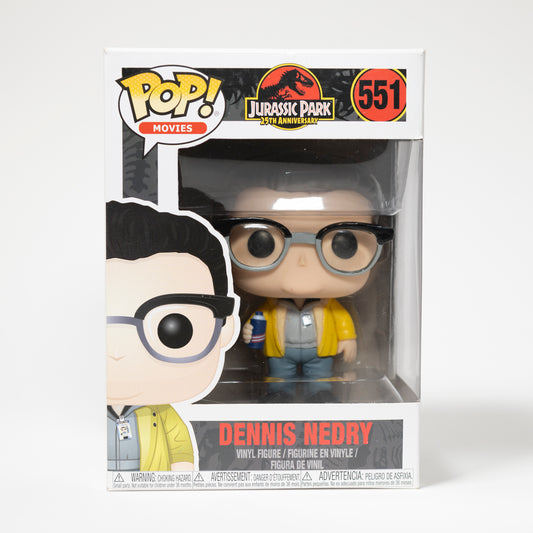 Funko Pop Jurassic Park 551 Dennis Nedry