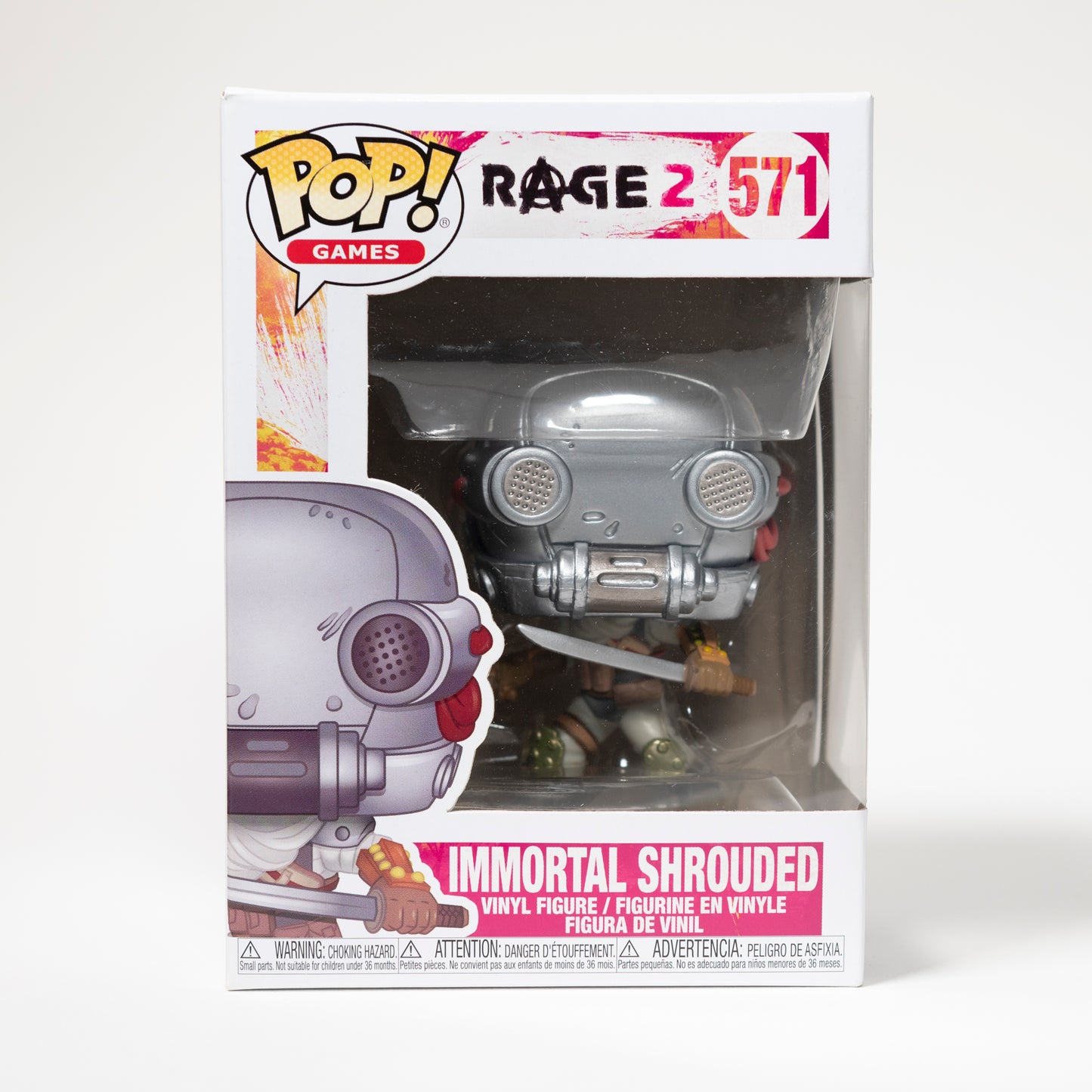 Funko Pop Games Rage 2 571 Immortal Shrouded