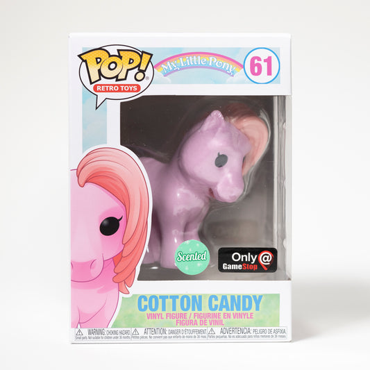 Funko Pop My Little Pony 61 Cotton Candy GameStop Exclusive Scented