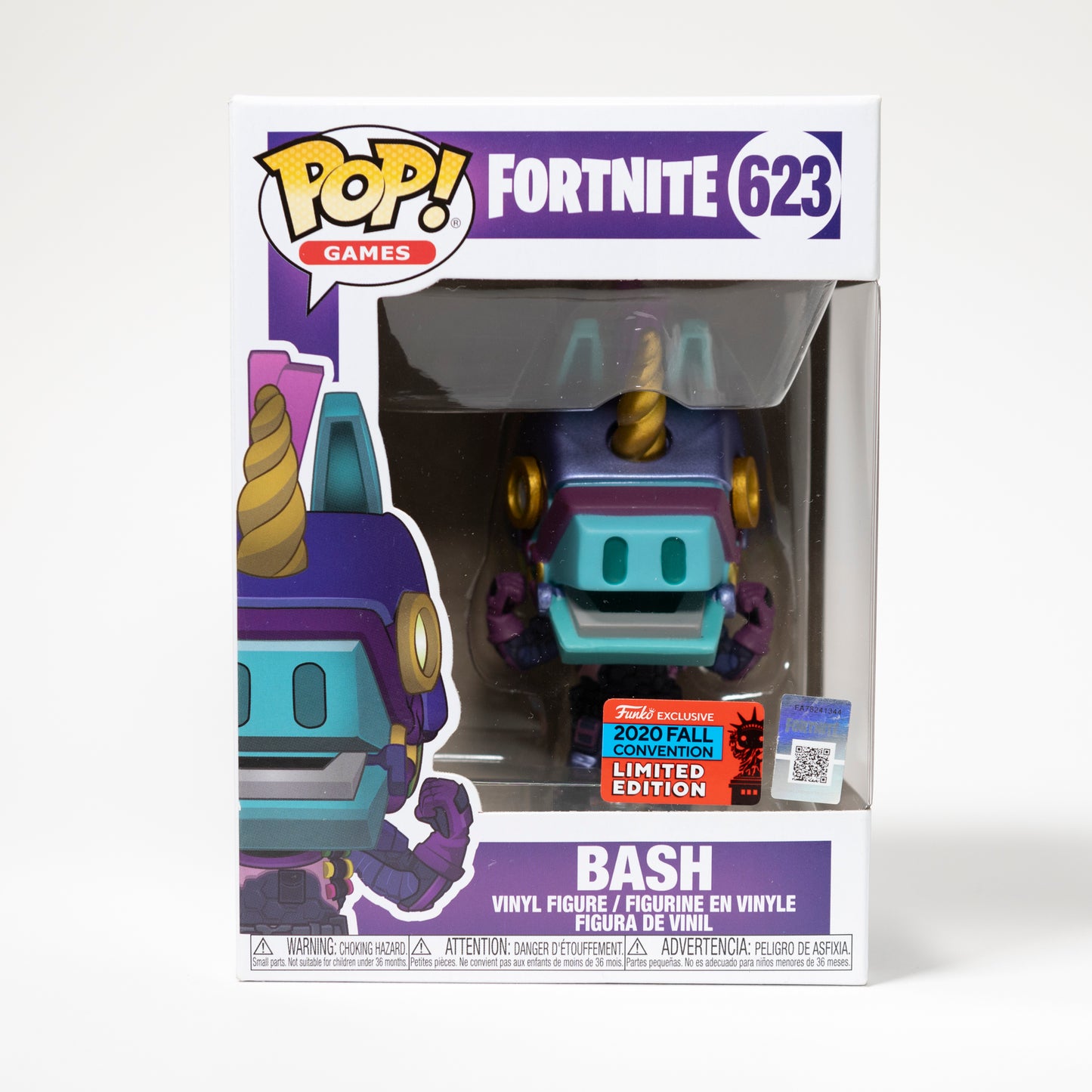 Funko Pop Games Fortnite 623 Bash 2020 Fall Convention Limited Edition