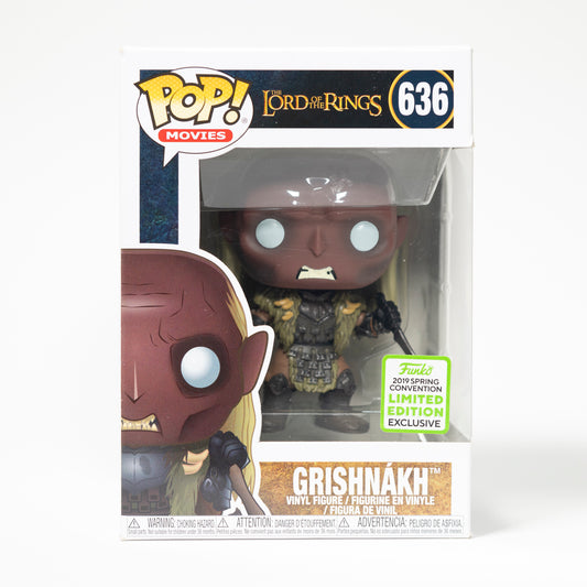 Funko Pop Lord of the Rings 636 Grishnákh 2019 Spring Convention Exclusive Limited Edition