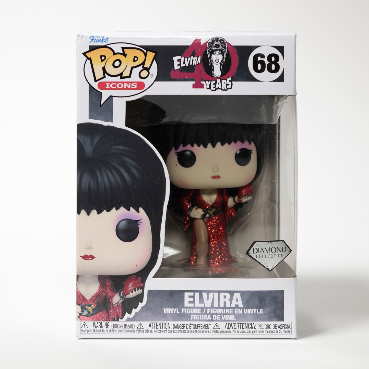 Funko Pop Icons 68 Elvira Diamond