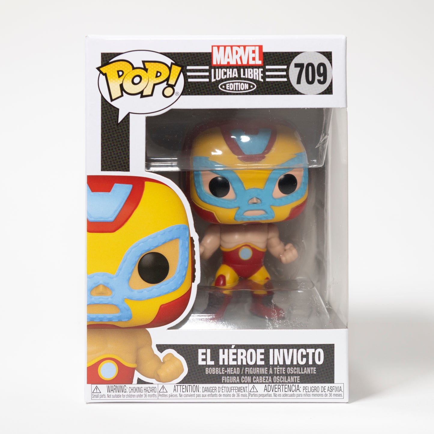 Funko Pop Marvel Lucha Libre 709 El Héroe Invicto