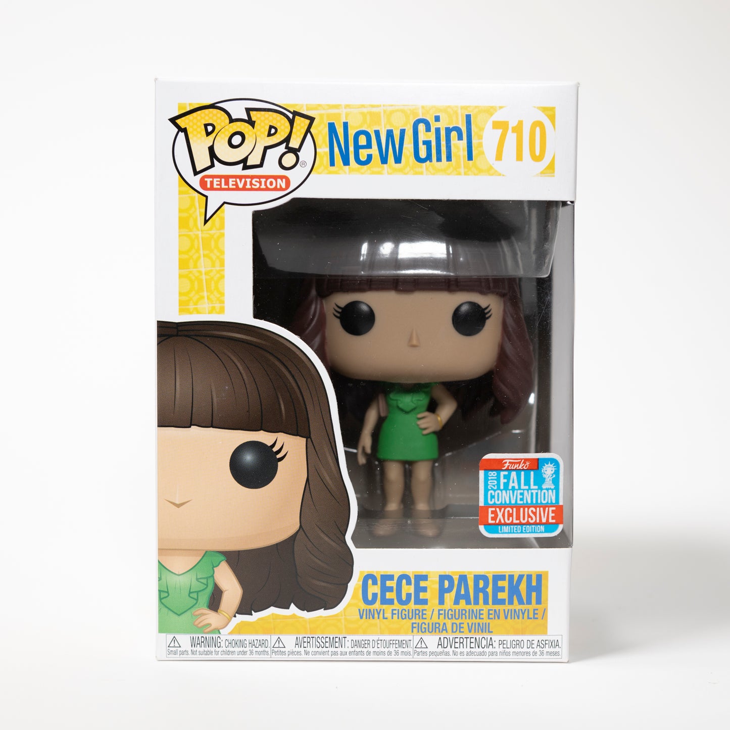 Funko Pop New Girl 710 Cece Parekh 2018 Fall Convention Exclusive Limited Edition