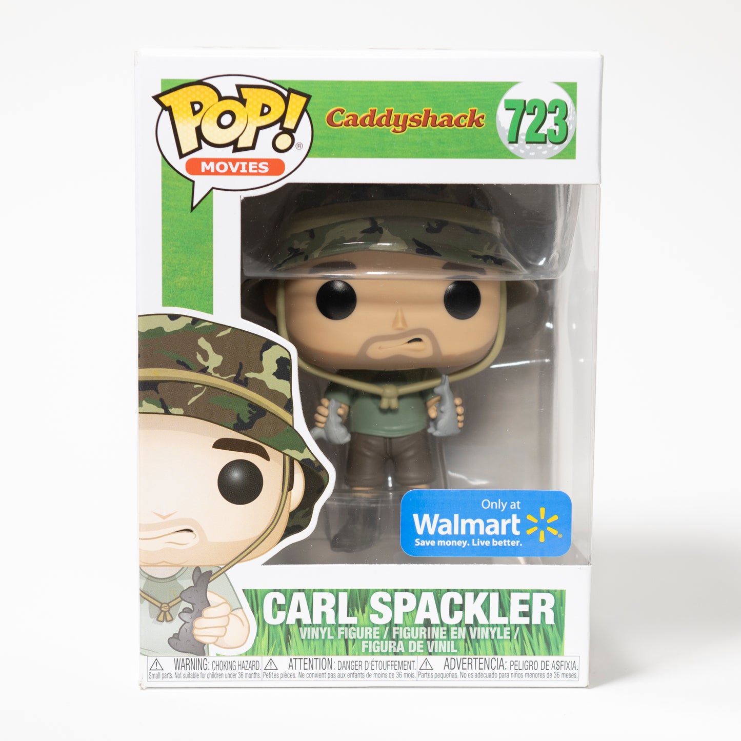 Funko Pop Movies Caddyshack 723 Carl Spackler Walmart Exclusive