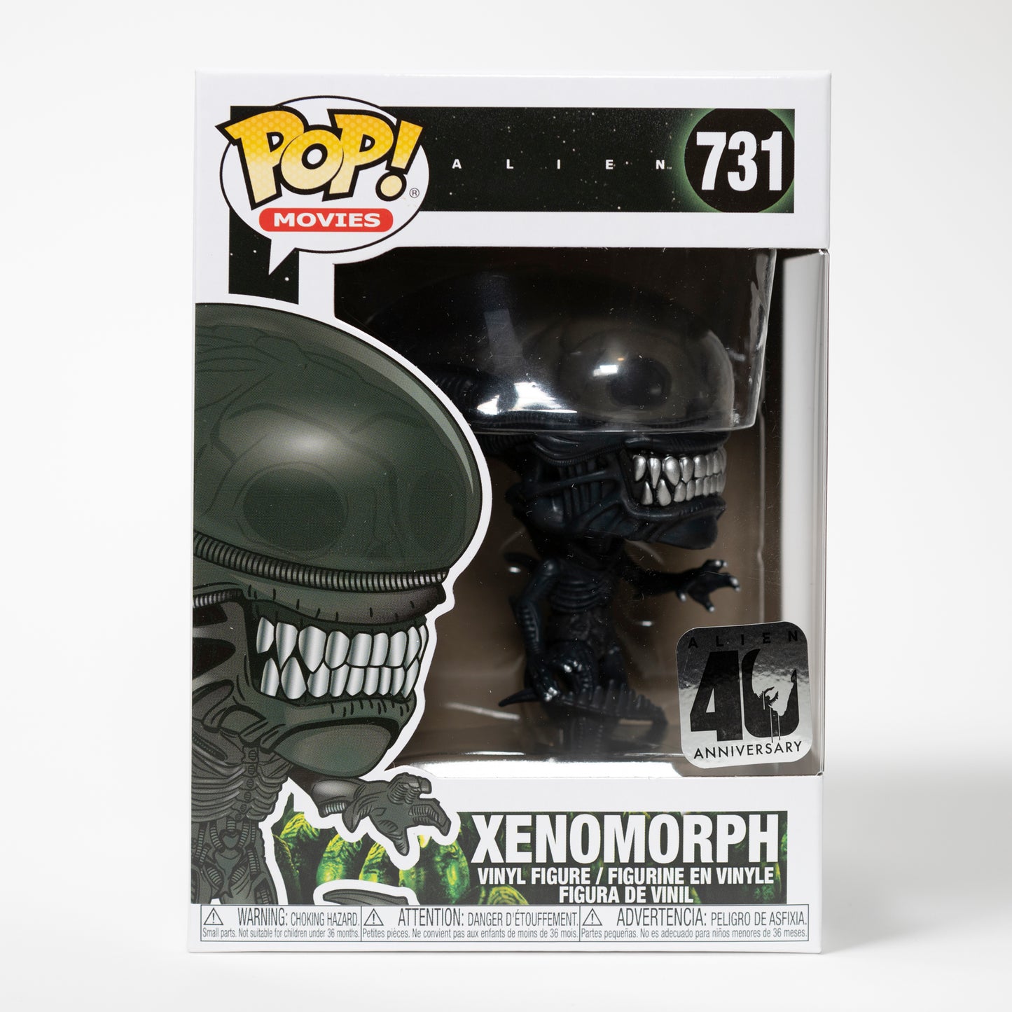 Funko Pop Movies Alien 731 Xenomorph Alien 40 Year Anniversary