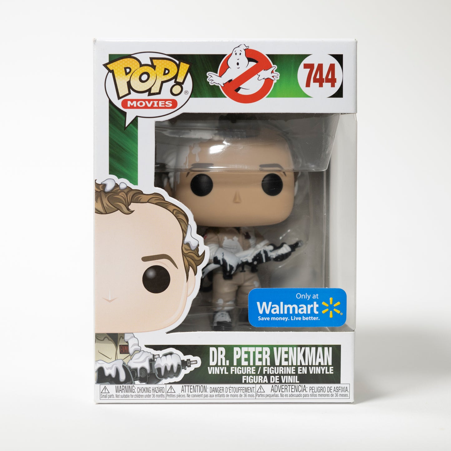 Funko Pop Movies Ghostbusters 744 Dr. Peter Venkman Walmart Exclusive