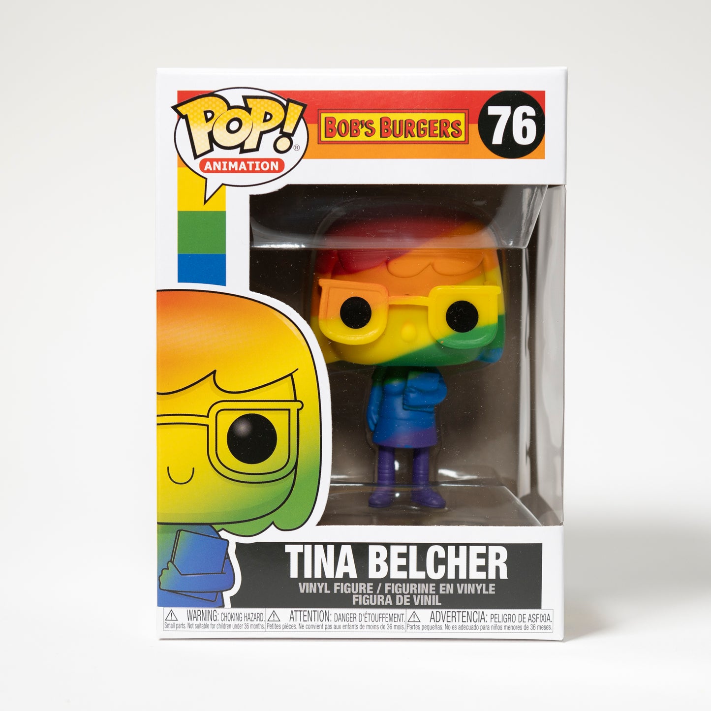 Funko Pop Bob's Burgers 76 Tina Belcher (rainbow)