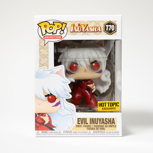 Funko Pop InuYasha 770 Evil InuYasha Hot Topic Exclusive