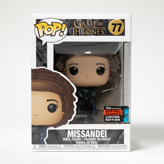 Funko Pop Game of Thrones 77 Missandei 2019 Fall Convention Exclusive Limited Edition