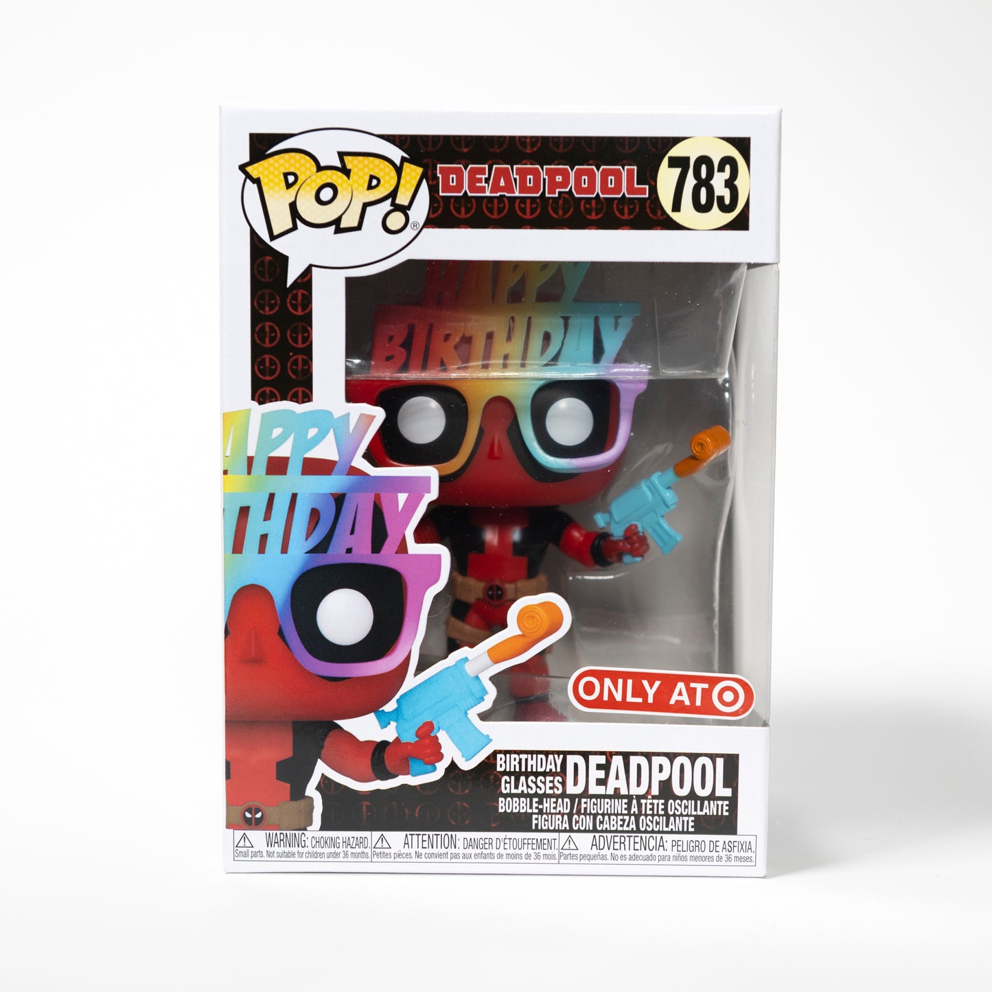 Funko Pop Marvel Deadpool 783 Birthday Glasses Deadpool Target Exclusive