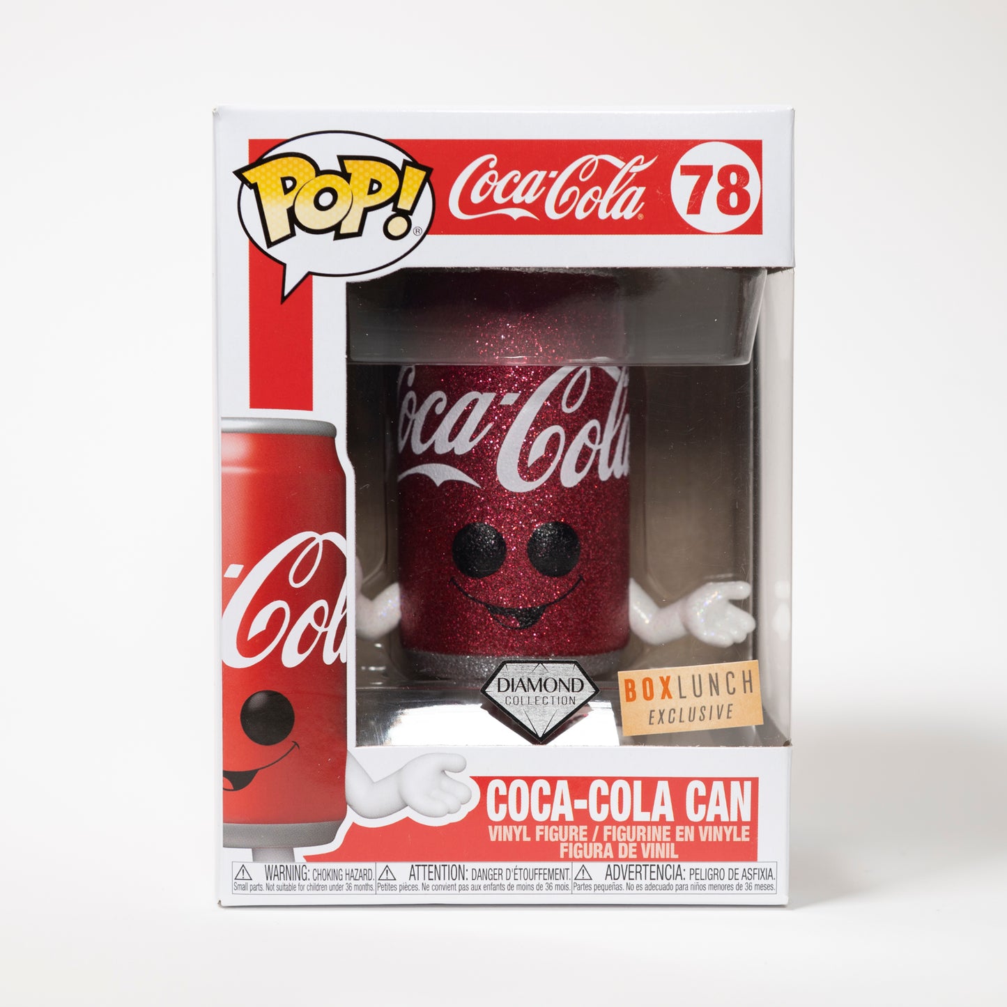 Funko Pop 78 Coca-Cola Can Box Lunch Exclusive Diamond