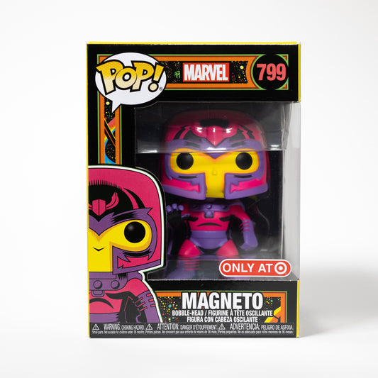 Funko Pop Marvel X-Men 799 Magneto Target Exclusive Black Light