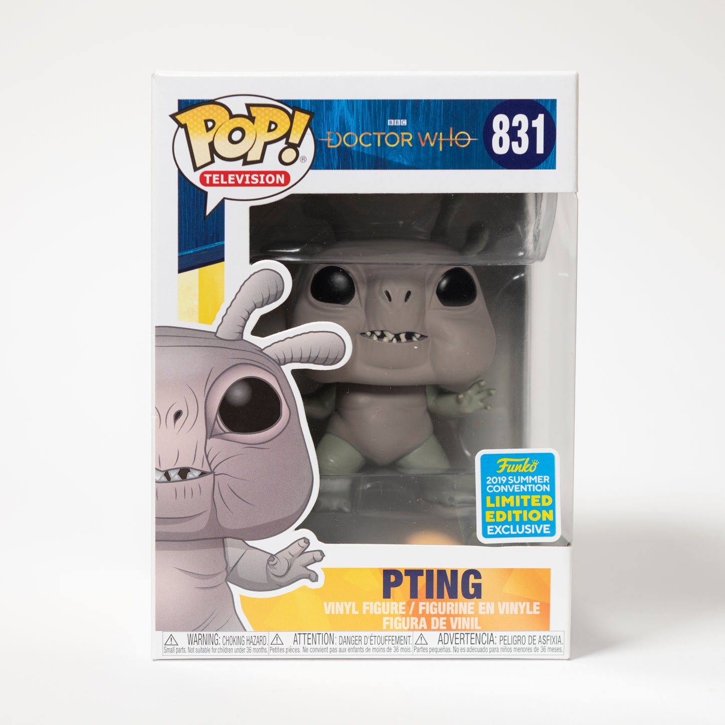 Funko Pop Doctor Who 831 Pting 2019 Summer Convention Exclusive Limited Edition