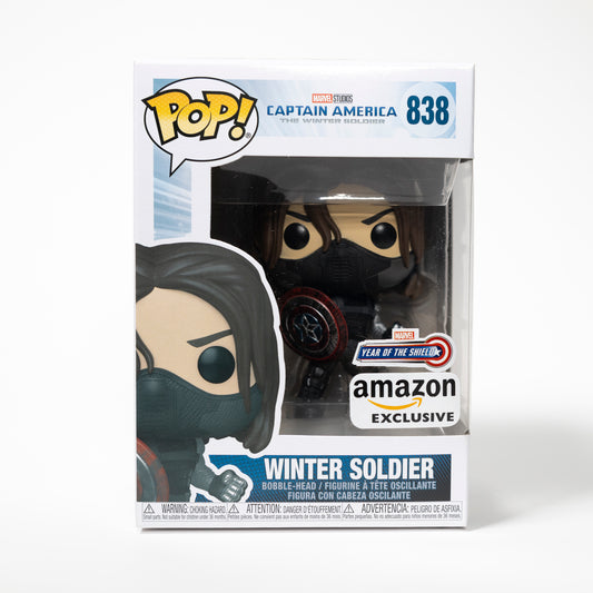 Funko Pop Marvel Captain America 838 Winter Soldier Amazon Exclusive