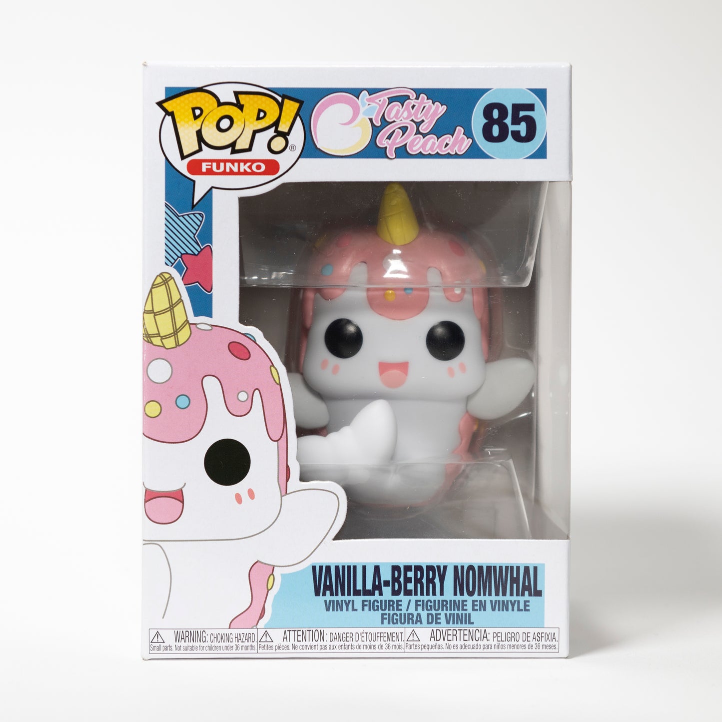 Funko Pop Tasty Peach 85 Vanilla-Berry Nomwhal