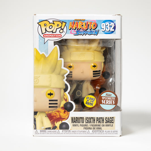 Funko Pop Naruto Shippuden 932 Naruto (Sixth Path Sage) Specialty Series, Glow in the Dark