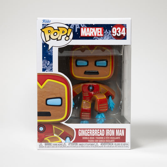 Funko Pop Marvel Iron Man 934 Gingerbread Iron Man