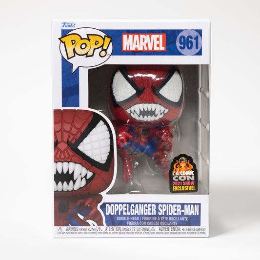 Funko Pop Marvel Spider-Man 961 Doppelgänger Spider-Man L.A. Comic Con 2021 Show Exclusive