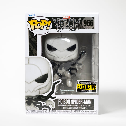 Funko Pop Marvel Venom 966 Poison Spider-Man Entertainment Earth Exclusive Limited Edition