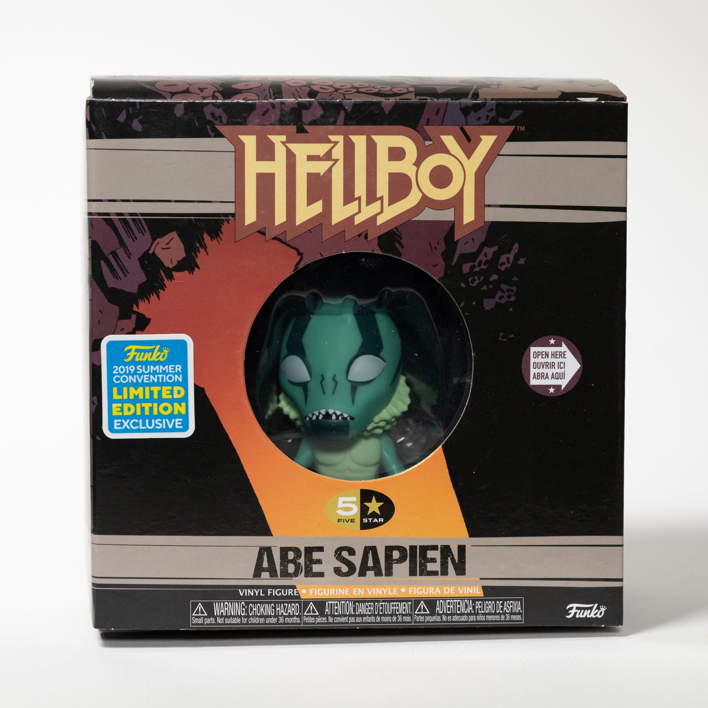 Funko Pop HellBoy Abe Sapien 2019 Summer Convention Exclusive Limited Edition