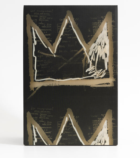BE@RBRICK - "Jean Michel Basquiat" (crown) 400% & 100%