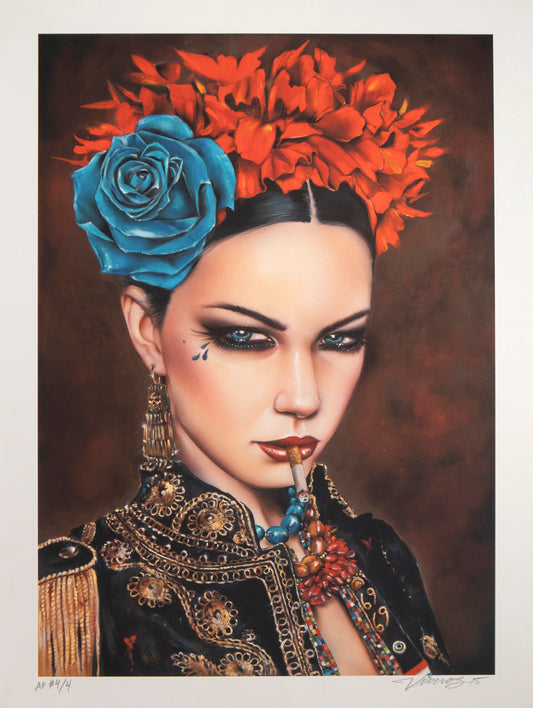 Brian Viveros "Forbidden" print ARTIST PROOF