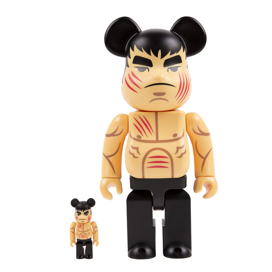 BE@RBRICK - "Bruce Lee" by KANO limited edition 400% & 100%