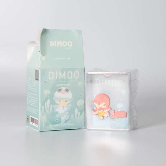 Dimoo Aquarium Series mystery pin - Octopus