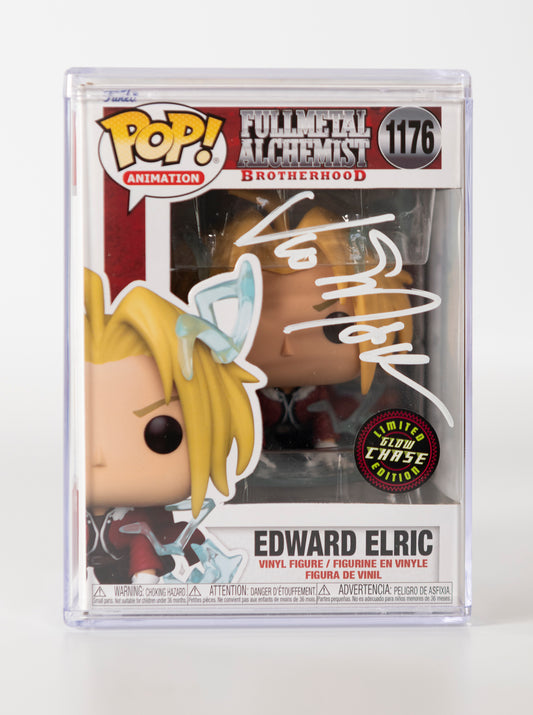 Funko Pop - FullMetal Alchemist - Edward Elric - SIGNED CHASE Limited Edition Glow GiD 1176