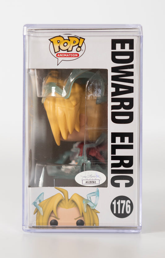 Funko Pop - FullMetal Alchemist - Edward Elric - SIGNED CHASE Limited Edition Glow GiD 1176