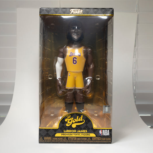 Funko Gold NBA Basketball LeBron James (large)