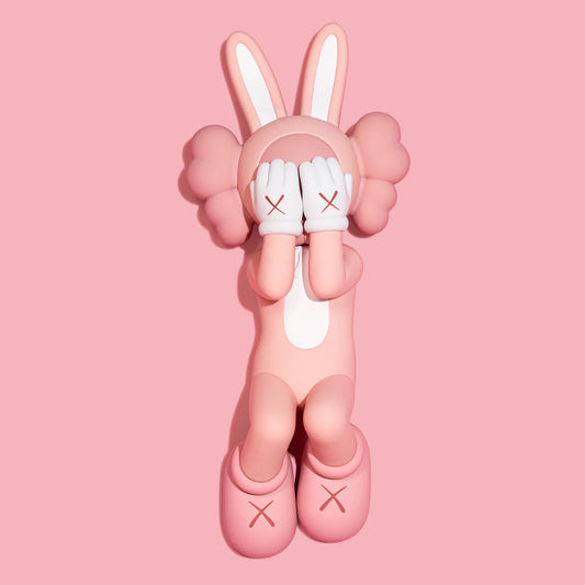 KAWS - "Holiday Indonesia" (pink) sculpture