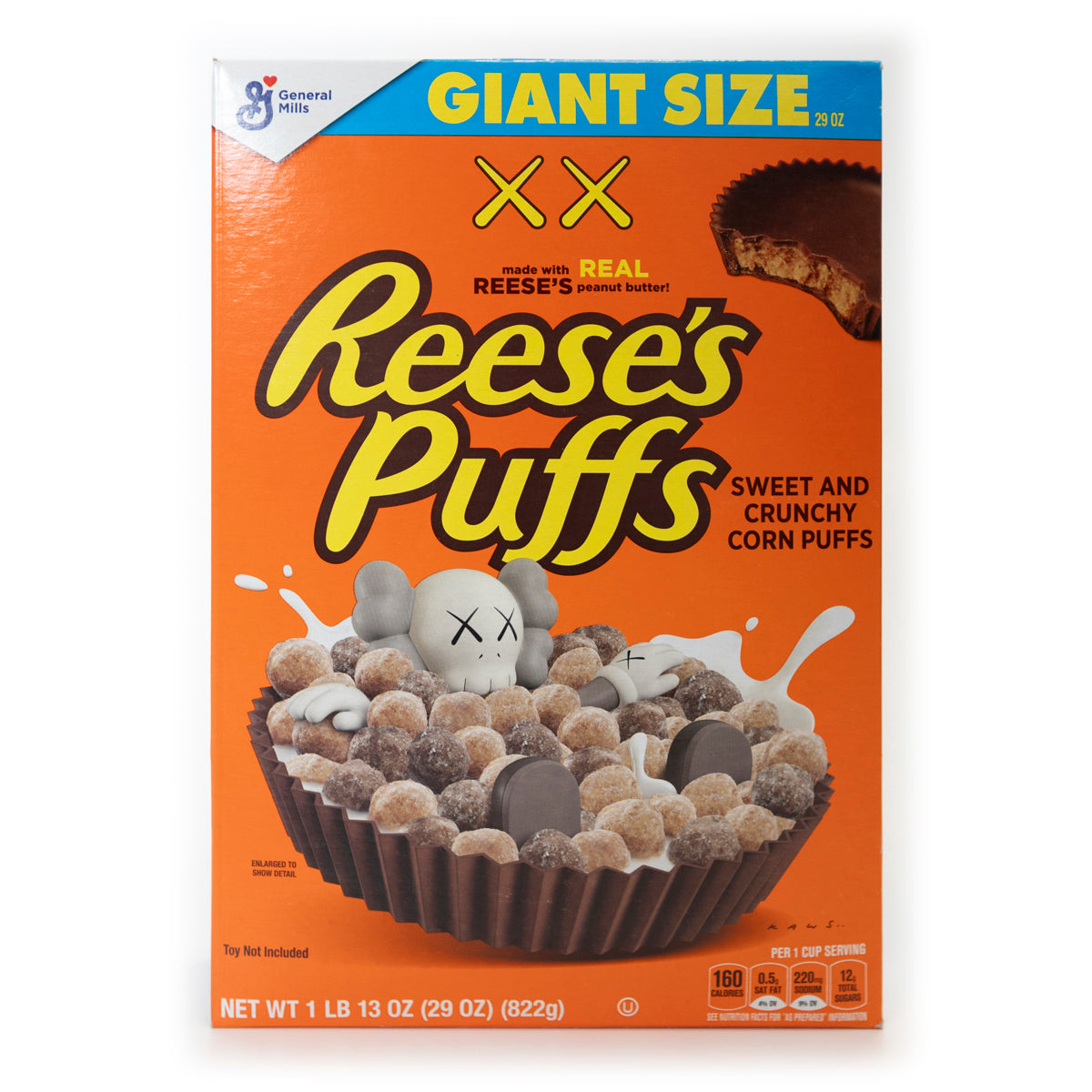 KAWS x Reese's Puffs Giant Size