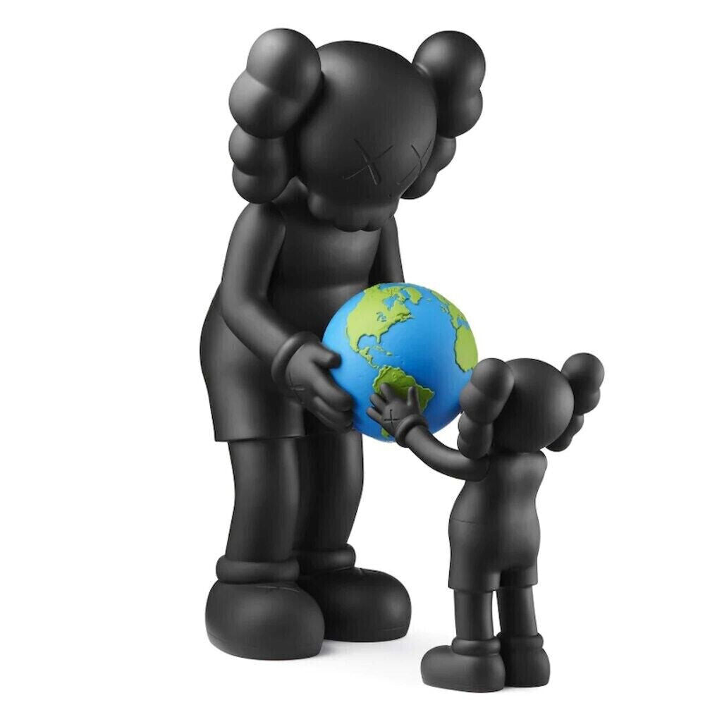 KAWS - "The Promise" black vinyl scupture